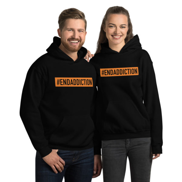 Unisex Hoodie #endaddiction - Image 2