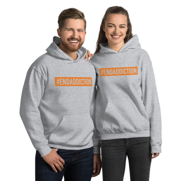 Unisex Hoodie #endaddiction - Image 4