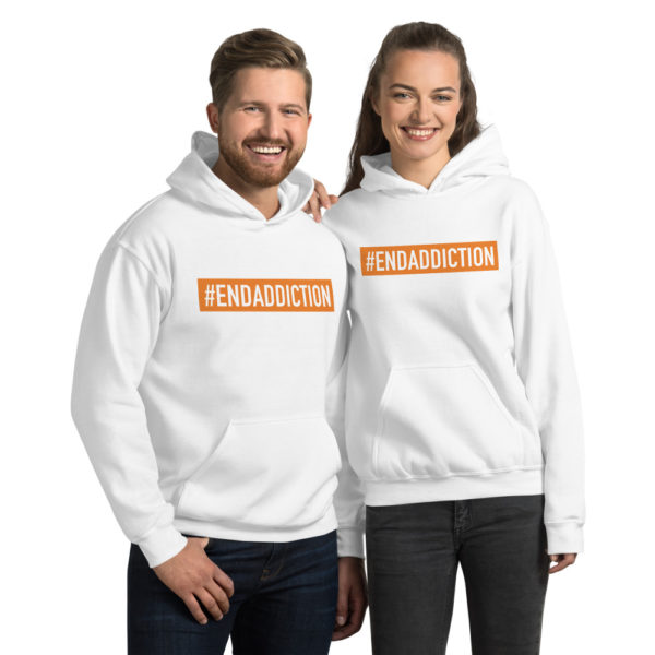Unisex Hoodie #endaddiction - Image 5